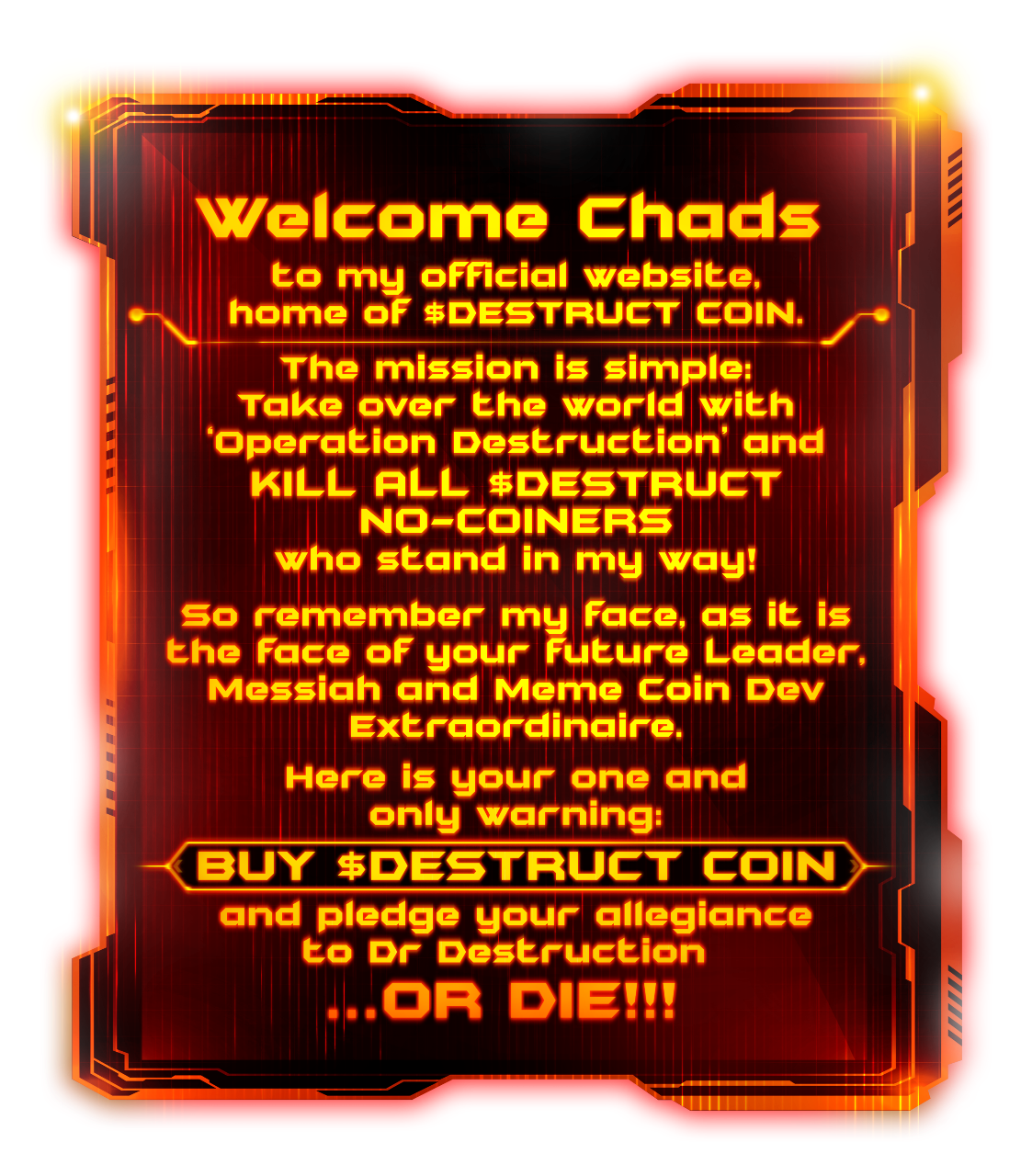 About Dr Destruction InfoGraphic