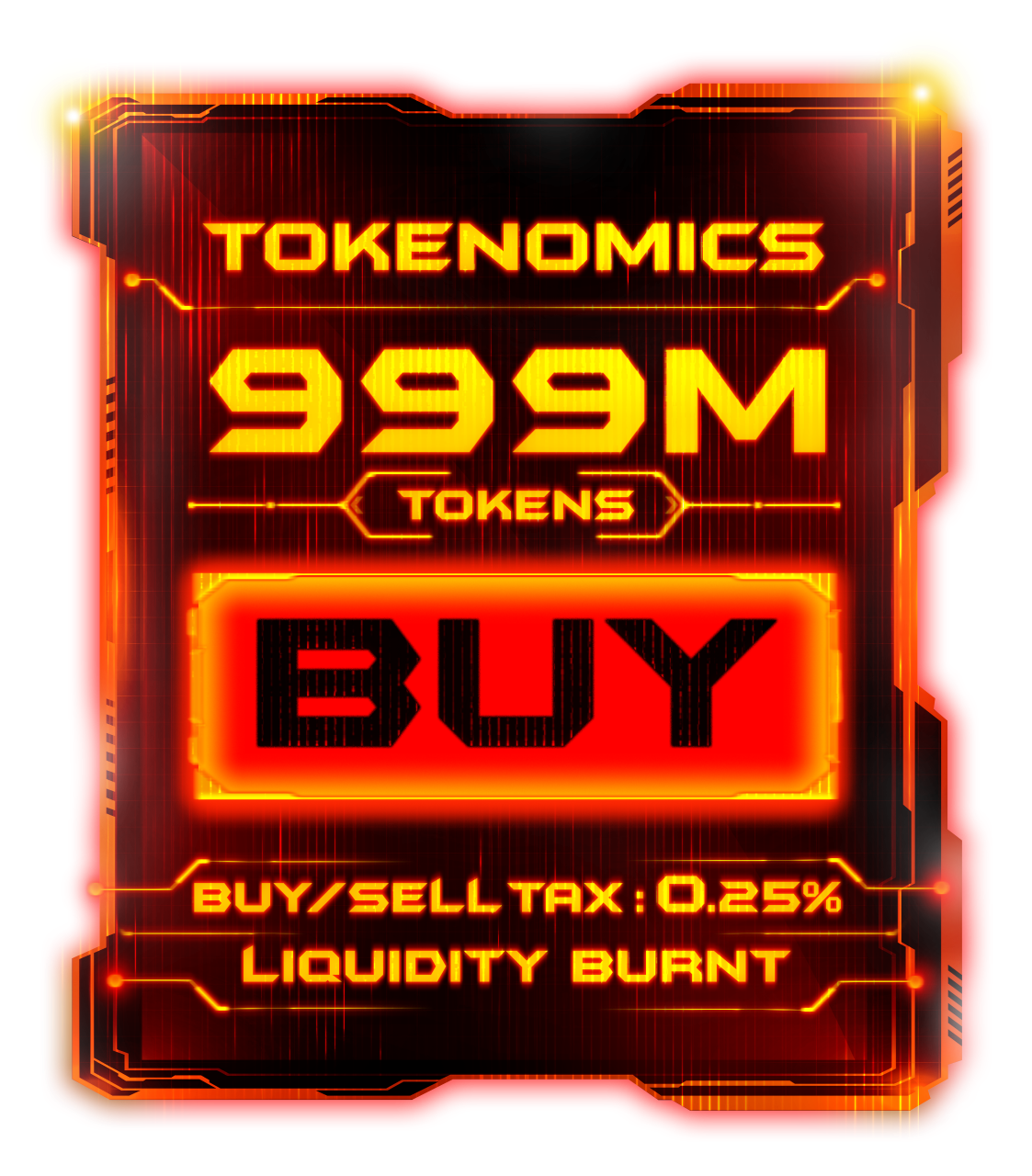Detailed tokenomics InfoGraphic